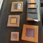 View photo 15 of CPU Scrap Intel 486 & 386 CPU / Computer Ram Scrap / CPU Ceramic Processor Scrap With Gold Pins