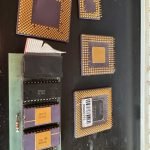 View photo 16 of CPU Scrap Intel 486 & 386 CPU / Computer Ram Scrap / CPU Ceramic Processor Scrap With Gold Pins