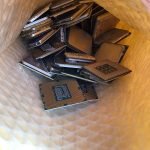View photo 5 of CPU Scrap Intel 486 & 386 CPU / Computer Ram Scrap / CPU Ceramic Processor Scrap With Gold Pins