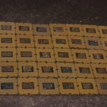 View photo 10 of CPU Scrap Intel 486 & 386 CPU / Computer Ram Scrap / CPU Ceramic Processor Scrap With Gold Pins
